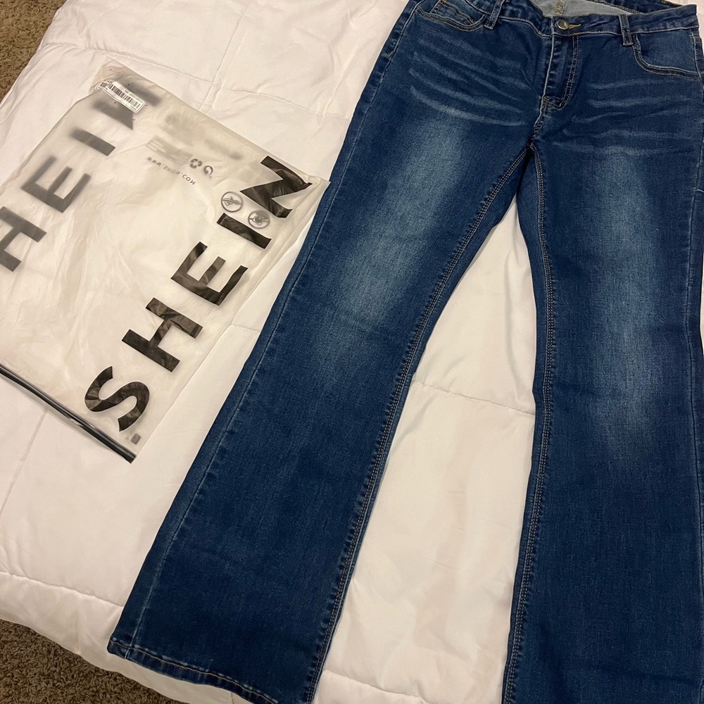 Shein denim jeans